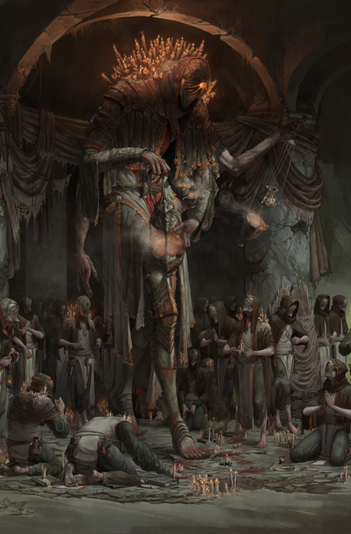 fantasyartwatch:  Father of the Sun by Timofey Stepanov I don’t usually comment on the art I p