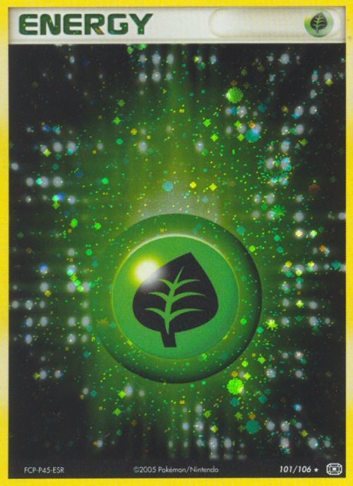 pastelgameboy:  Grass Energy Cards 