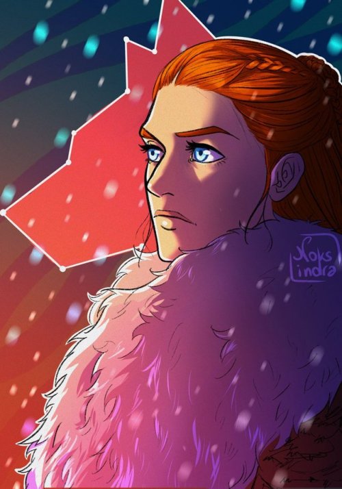  Sansa of House Stark, First of Her Name, the Red Wolf, the Lady of Winterfell, Queen in the North, 