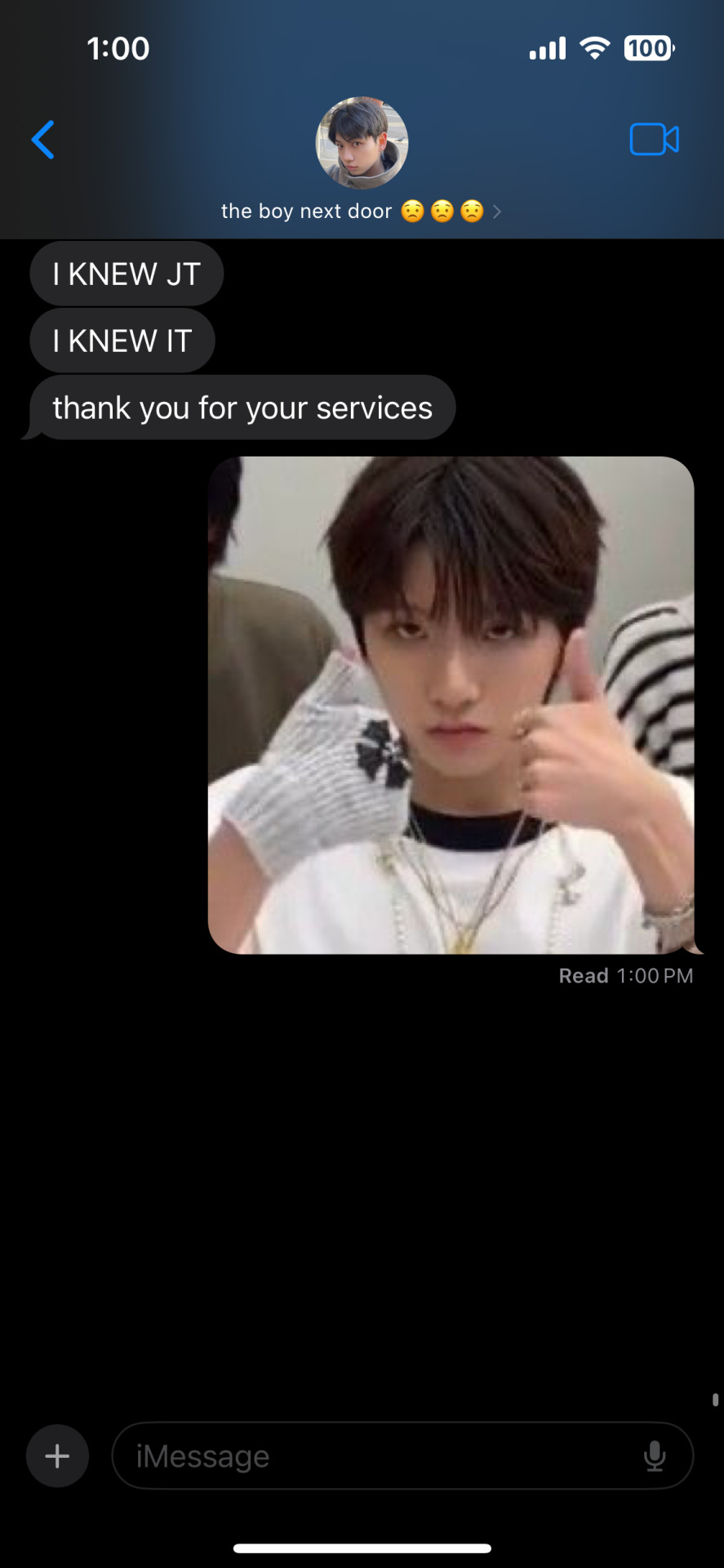 TEXTS WITH BOYFRIEND JAEHYUN