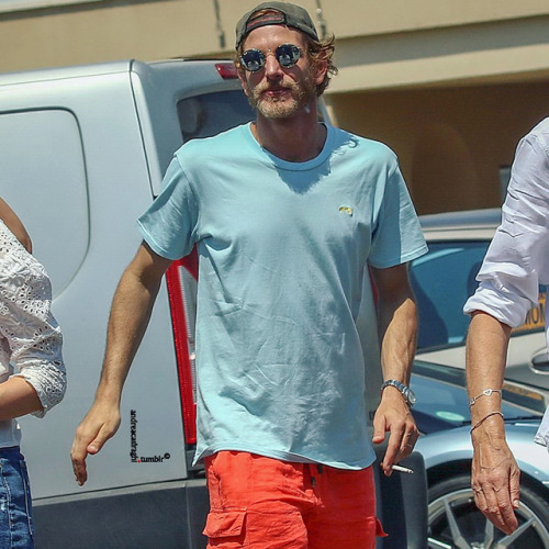 16 July 2018 in Saint-Tropez. Caroline of Monaco was with Andrea, Alex Dellal, Princess Alexandra an