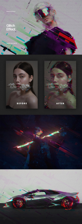  Adobe Photoshop Cyberpunk Glitch Photo Effect Mockup Download here.Follow WE AND THE COLOR on:Faceb