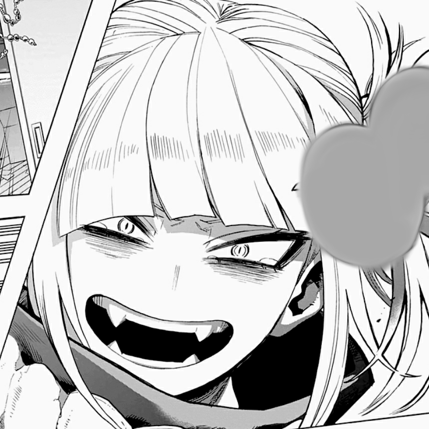 Himiko Toga Black And White Png - k-Music