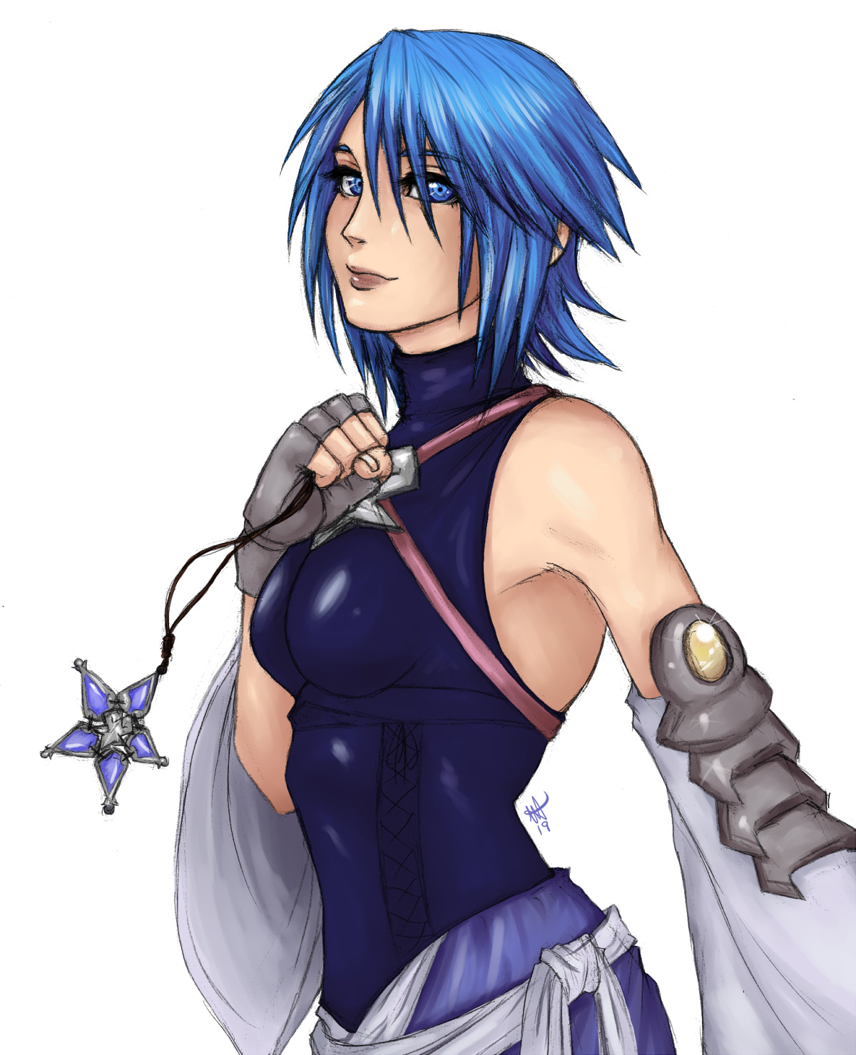 kingdom hearts aqua hot