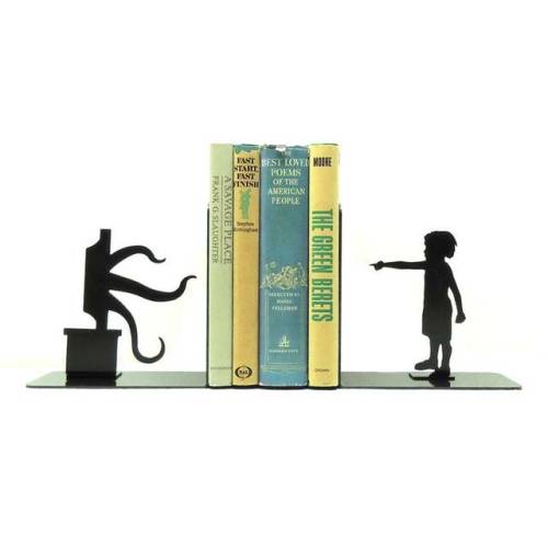 Tentacle Television Bookends