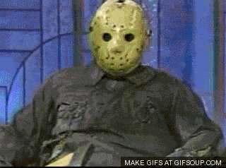 5 Jason Voorhees Gifs In Honor Of The New Friday The 13th Tv Show It Was Recently Announced That There S A New Friday The 13th Tv Show In The Works Will It Be Anywhere Near As Good As These Five Gifs April 25 2014 376 Notes Gif Jason Voorhees