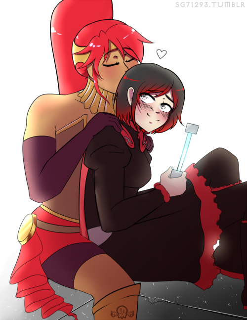 sg71293:  Nothing’s sweeter than Milk and Cereal. ♥ dedicated to @xerdawn for falling back into RWBY hell! :D 