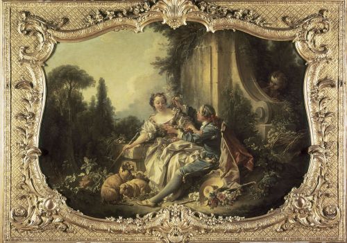 Le pasteur galant = The Gallant ShepherdFrançois Boucher (French; 1703–1770)1738Oil on canvasHôtel d