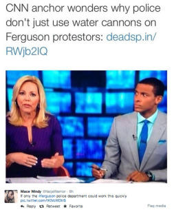 regalasfuck:  m00n-goddess:  socialjusticekoolaid:  That CNN Anchor who said police should turn “water cannons” on the protesters… yeah, her ass is gone! #staywoke #cackling  Lmfaooooooo!   LM THE FUCKING AOOOOOOOOOOOOOOOOOOOOOOOO