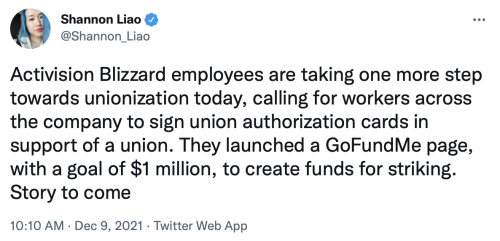 Also From The Twitter Thread: "Management Told Employees They Will Not Be Paid For The Walkout After