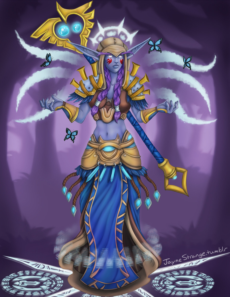 jaynestrange:Finished painted commission for calicopriest ! Commission are open.