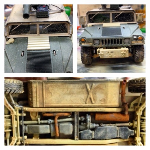 Tamiya 1/35 M1046 humvee tow missile carrier.