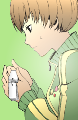 yosukesheadphones:p4manga ⇀ chie satonaka