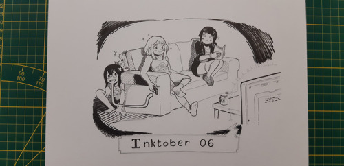 Inktober ‘19 #6: Heroic casualThere are several explanations for this scenario, but I like to 