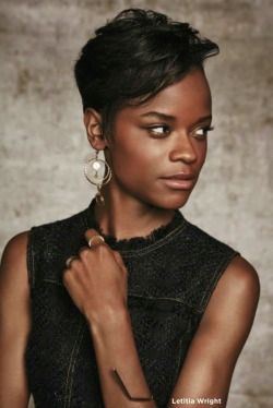 accras:Letitia Wright in Essence Magazine,