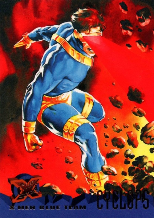 comicbooktradingcards:  Team Spotlight | X-Men (Blue Team)