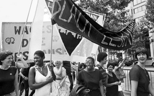 ivoryathena:  Badass women from history - part 2 (part 1) Cheering women at a Civil Rights march Black surfers at the beach Bessie Stringfield, “The Motorcycle Queen of Miami”—the first black woman to ride across the United States solo Black Lesbian