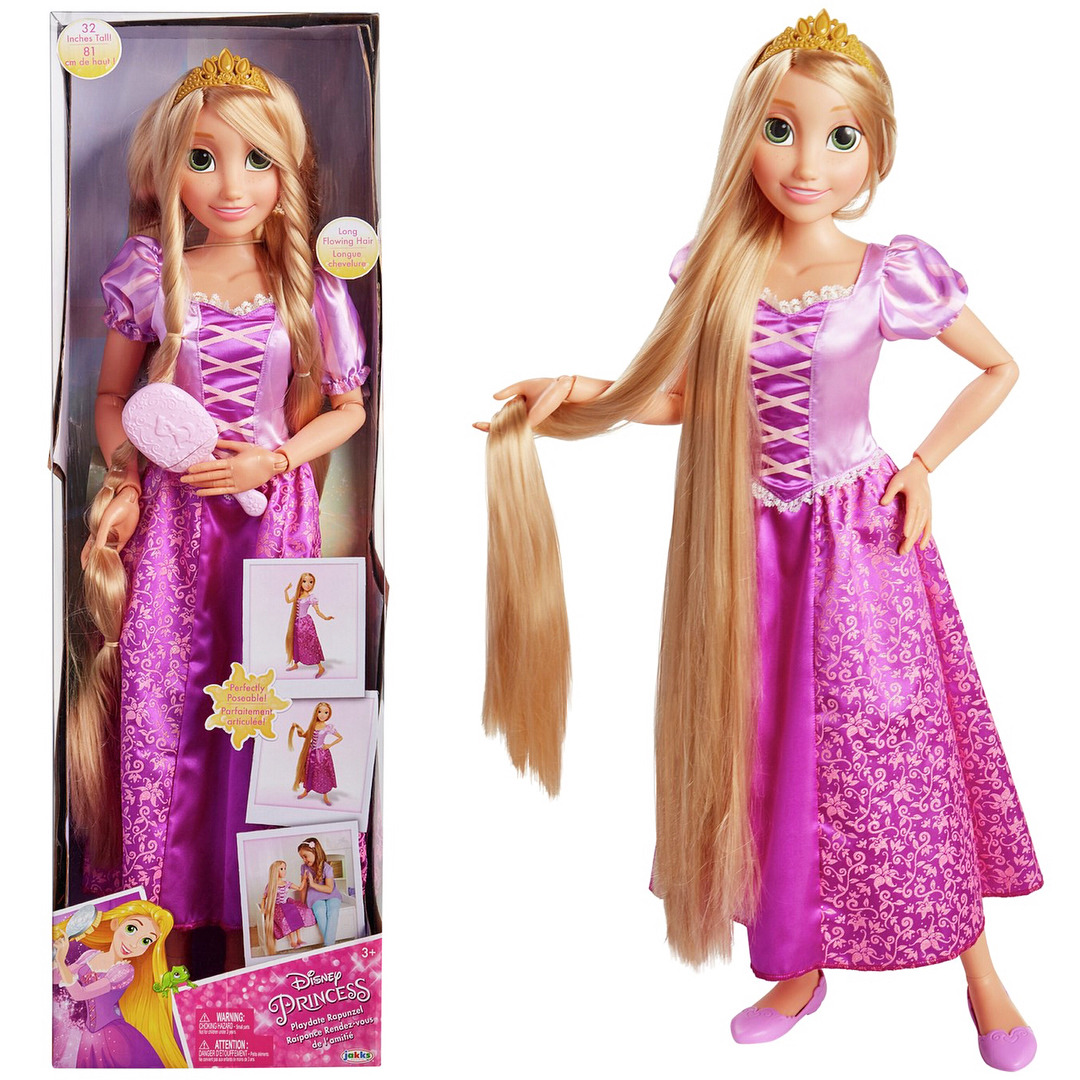 MmDisney200 — Beautiful 32” inches tall Rapunzel doll by...