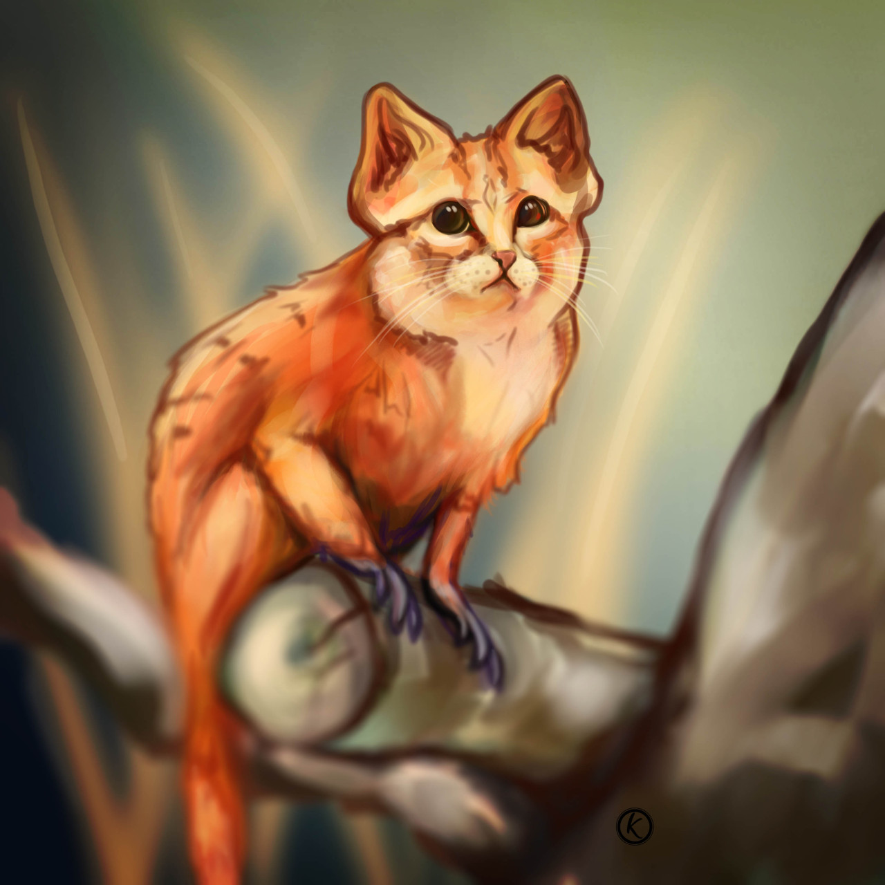Art Blog — Sketch Daily - Hybrid Animals (Sand Cat + Golden...