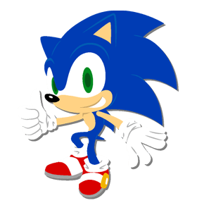 Fuckyeasonic All The Sonic Artwork From The Sonic Line Sticker