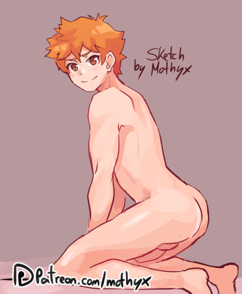 mothyx2: Patreon Sketch commission Hinata Shouyou from Haikyuu!! MY COMMISSION PRICES Support me on 