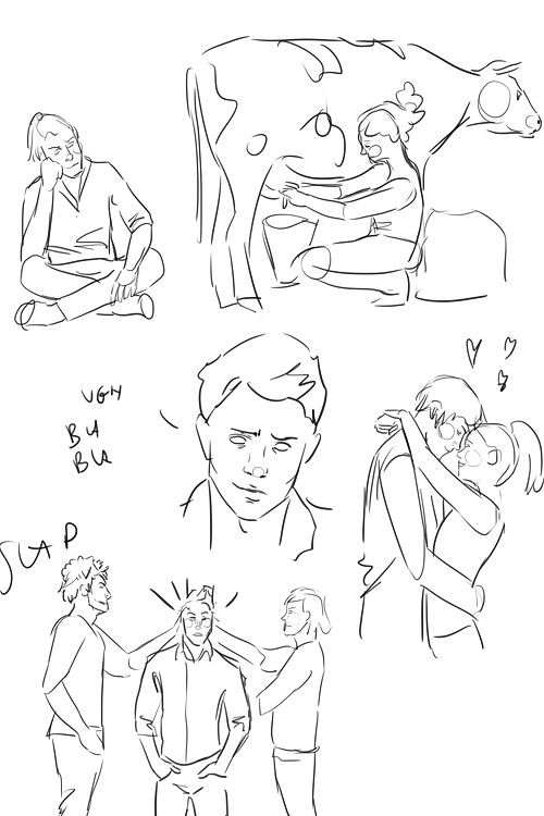 Guess Whos Drawing All Ur Favourite Scenes From Stars Aboves Something Old, Something New? *points At