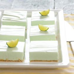 bhgfood:  Key Lime Cheesecake Bars: These