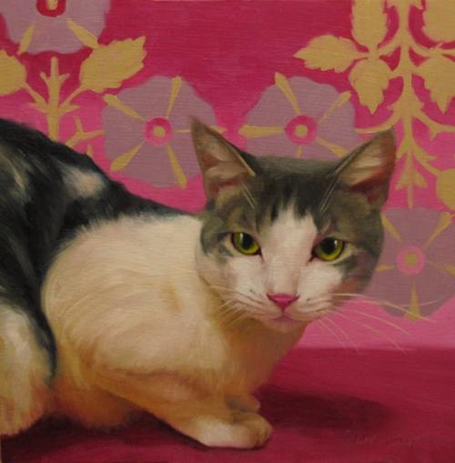 Diane Hoeptner (American, b. OH, USA) - Penelope, Paintings: Oil on Panel