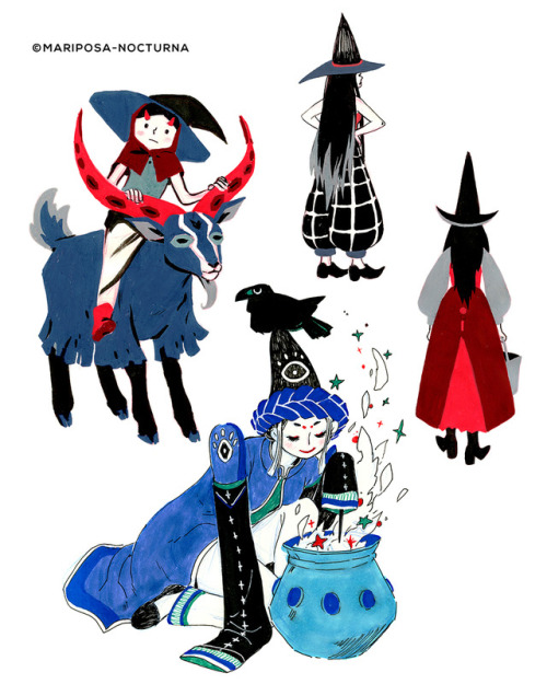 mariposa-nocturna: A compilation of my witches/wizards little lazy researches. It was fun doing it :