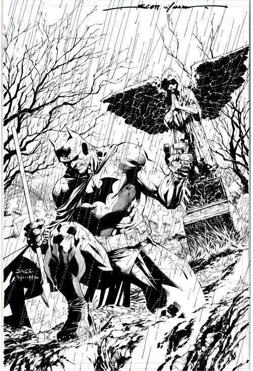 Batman 617 Cover by Jim Lee