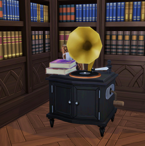 So tonight I made an old fashion Victrola for a build I’m working on with TOOL.  It functions as a r