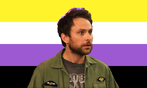 Charlie Kelly from It’s Always Sunny in Phildelphia is nonbinary!(requested by anonymous)