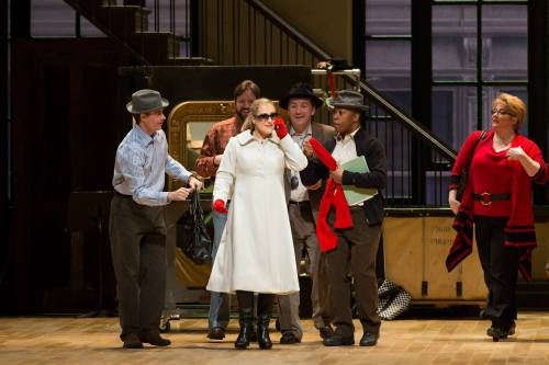 Diana Damrau in La Sonnambula Photo: Jonathan Tichler/Metropolitan Opera