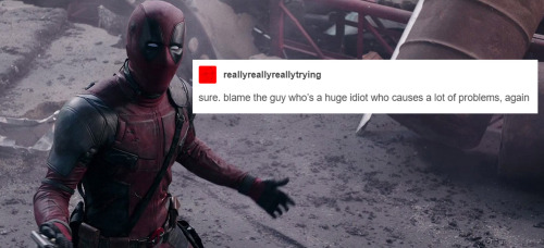 jedihighcouncil: deadpool (2016) + text posts bonus: