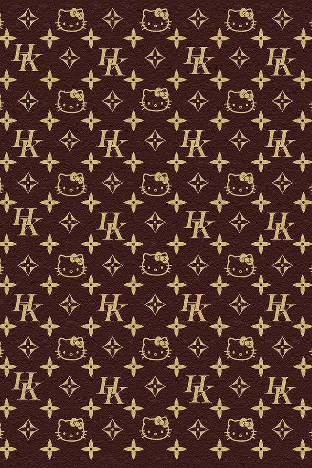  Fondos de iPhone (Louis Vuitton Hello Kitty Wallpaper para iPhone)