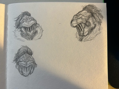 Some Warm Up Sketches Of Goblin Slayer