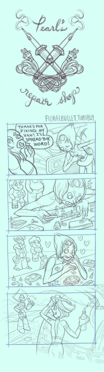 floralbullet:  I ship Pearl/machines[click through for much better quality]