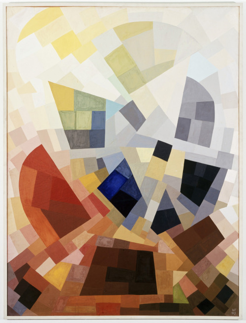 Otto Freundlich, Composition, 1939. Pontoise, Musée Tavet-Delacour. Source RBA