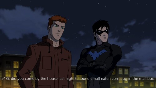 Sex Texts from Young Justice pictures