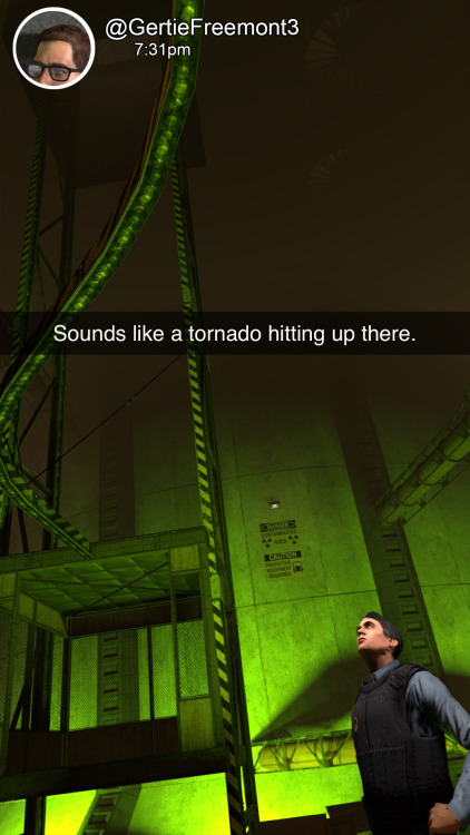 Half Life: The Snapchat Adventures Part 14 - Going Down Just To Go Up AgainShort lived transportatio