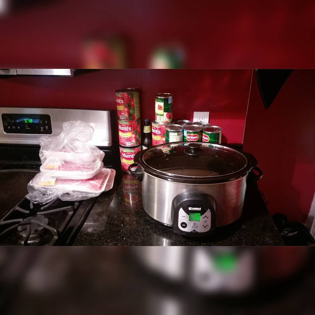 It&rsquo;s about to go down! Chili time!!! 😍😋