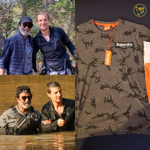 theeejay: FINALLY, I purchased the Superdry T-shirt that Superstar Rajinikanth wore in the “Into the