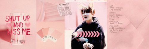 iconsfortt: .｡*ﾟ+.*.｡ youngjae pink headers  ｡.｡:+* © pwarkjihyo