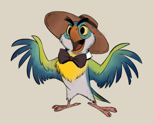 Barker Bird from the Tiki Room! Missing Disneyland