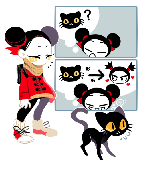 alyssapng:  lost & found ♥   Omg omg omg PUCCA!!!And now the song is stuck in my head