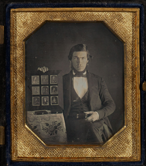 thegetty: A Brief History of the Daguerreotype Read more about daguerreotypes on the exhibition page