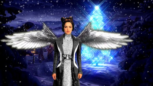 alexversenaberrie:SW Handmaiden as Christmas Angels :)alexversenaberrie:SW Handmaiden as Christmas A