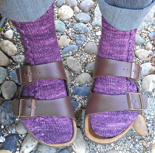 My new spring socks made with Kinfolk Yarn and... | Kinfolk Yarn