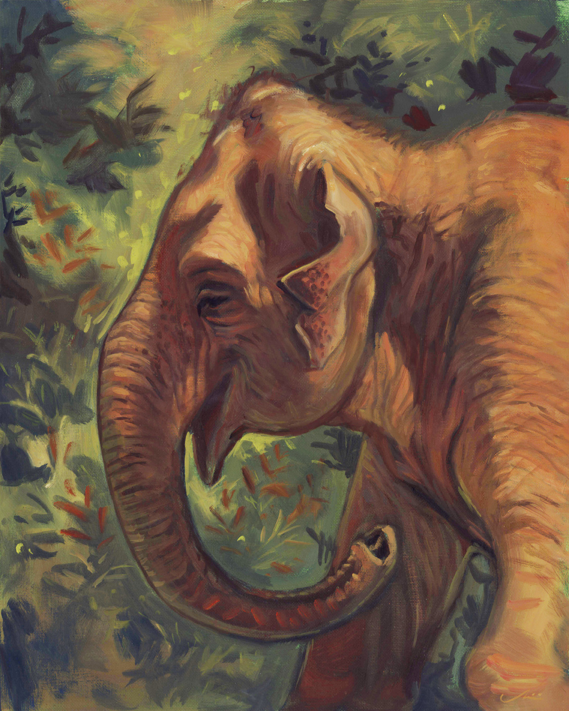 camelidae:Not my usual illustration style, but lately I’ve been in the blahs -