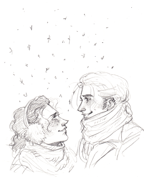 hamiltonshorn:  okay hamilton grew up in the caribbean and laurens grew up in south carolina imagine how much both would have to bundle up during new york winters 